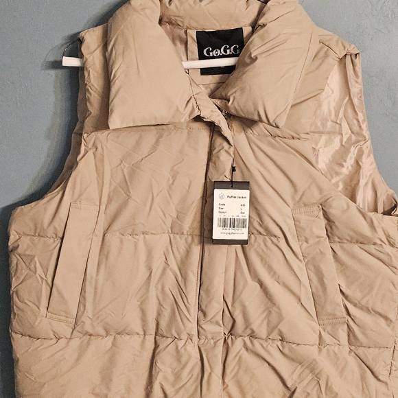 Go.G.G. Jackets & Blazers - Go.G.G. WarmCore™ Classic Oversized Winter Warmer Puffer Gilet.  #1173